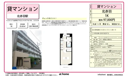 Modern Studio Condo Near Station in Nishidai(2-4-chome) 0