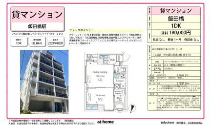 Brand New 1DK Condo Near Station in Shinogawamachi 0