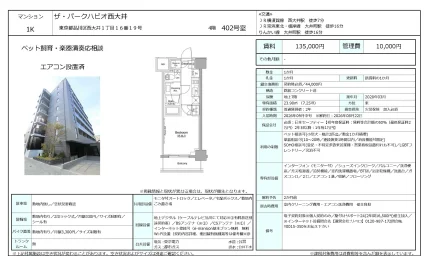 ザ・パークハビオ西大井 402号 0