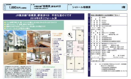 シャトール相模原 3DK 0