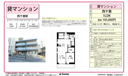 Modern 1LDK Condo Near Station in Matsunami 0