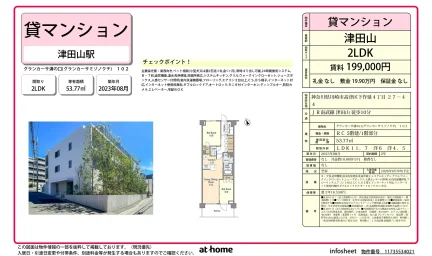 Modern 2LDK Condo in Shimosakunobe 0