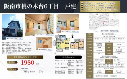 大阪府阪南市桃の木台６丁目 中古戸建 0