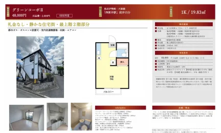 グリーンコーポII 0202号 0