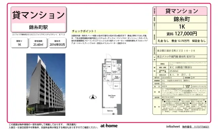 Modern Studio Condo Near Station in Mori 0