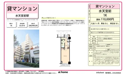 Studio Condo Near Station in Nihombashinakasu 0