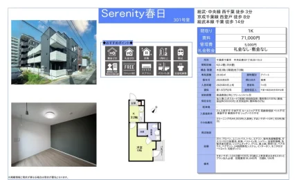 セレニティ春日 301号 0