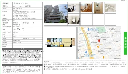 エス・キュート京町堀 804号 0