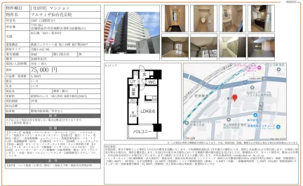 アルティザ仙台花京院 1307号 0
