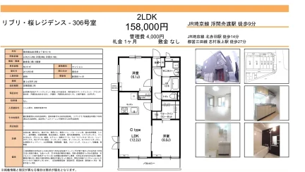 リブリ・桜レジデンス 306号 0