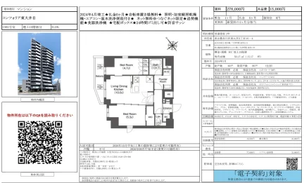 コンフォリア東大井Ⅱ 1502号 0