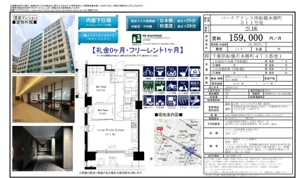 パークアクシス西船橋本郷町 511号室 0