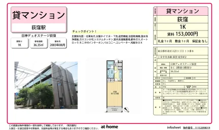 Studio Condo in Amanuma 0