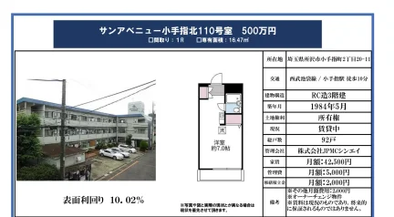 Vintage Studio Condo in Kotesashidai 0