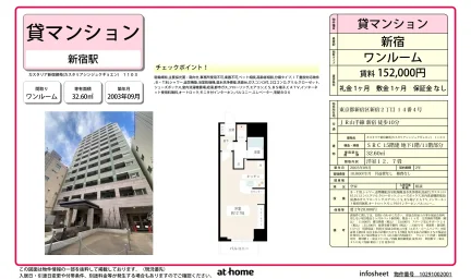 Studio Condo in Kitashinjuku 0