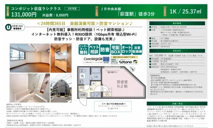 コンポジット荻窪ラシクラス 202号 0