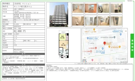 セレニテ新大阪カルム 1409号 0