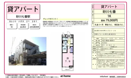 Modern Studio Condo Near Station in Saiwaicho 0