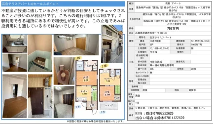 瓦宮テラスアパート 0