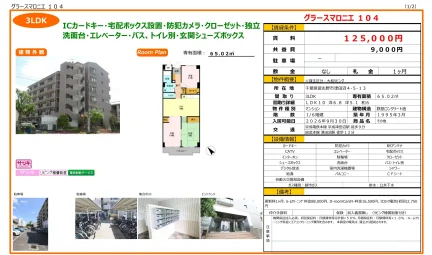 グラースマロニエ 104号 0
