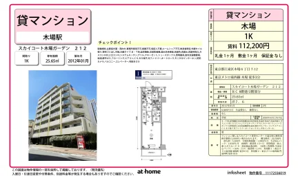 Studio Condo Near Station in Shinkiba 0