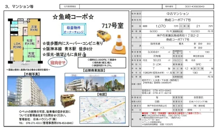 Charming 3-Bedroom Condo in Uozakiminamimachi 0