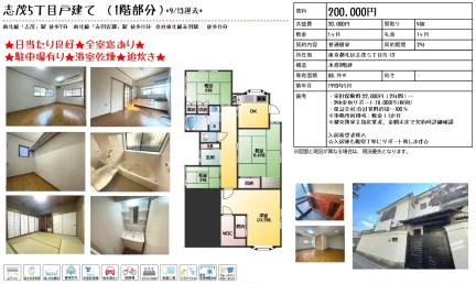 志茂5丁目戸建て 1階部分 0