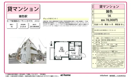 Studio Condo in Shinkamata 0