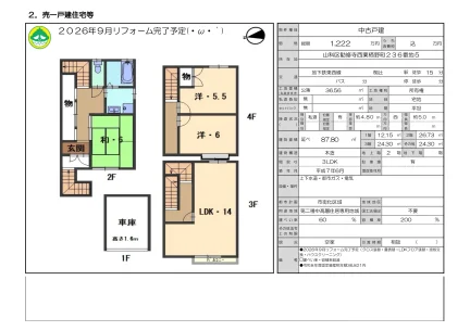 Vintage 3-Bedroom House in Kanshuji shibayama 0