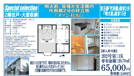 メゾン松原 202号 0