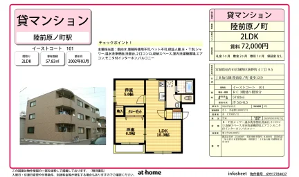 2LDK Condo in Haginomachi 0