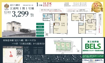 Brand New 5-Bedroom House in Egashiracho 0