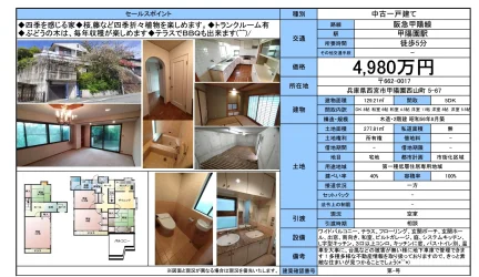 中古一戸建て 5DK 0