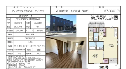 Kパラッツオ加古川 101号 0