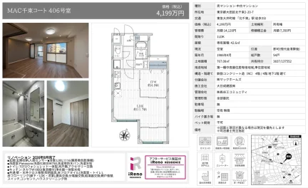 MAC千束コート 406号 0