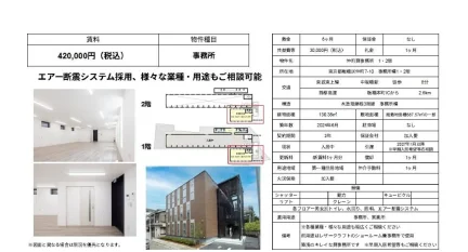 仲町貸事務所 1・2階 0