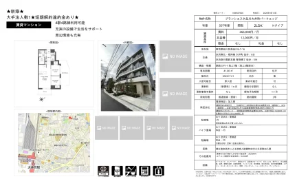 ブランシエスタ品川大井町パークエッジ 507号 0