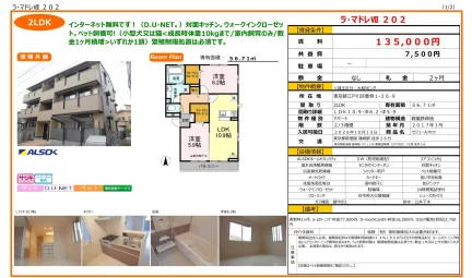 ラ・マドレVII 202号 0