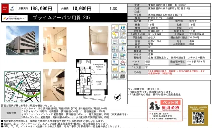 プライムアーバン用賀 207号 0
