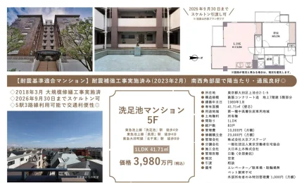 洗足池マンション 5号 0