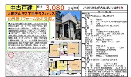 中古戸建 3DK+S 0