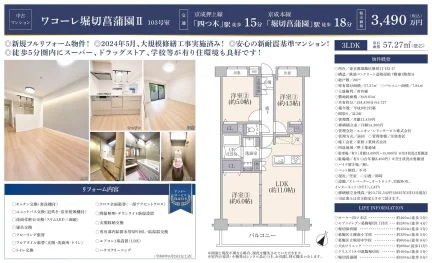 ワコーレ堀切菖蒲園Ⅱ 103号 0