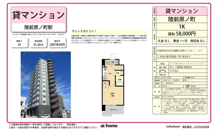 Studio Condo Near Station in Haranomachiminaminome 0
