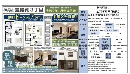 新築戸建て 3LDK 0