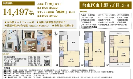 台東区東上野5丁目 3LDK 0