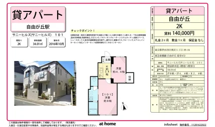 Modern 2K Condo Near Station in Okusawa 0