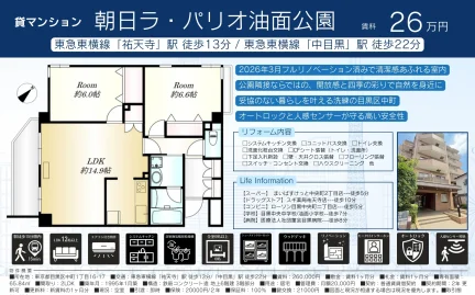 朝日ラ・パリオ油面公園 3号 0
