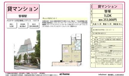 1LDK Condo Near Station in Sasazuka 0