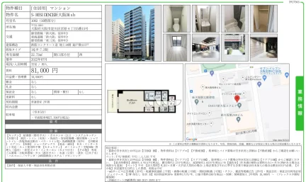 S-RESIDENCE新大阪Rish 1002号 0