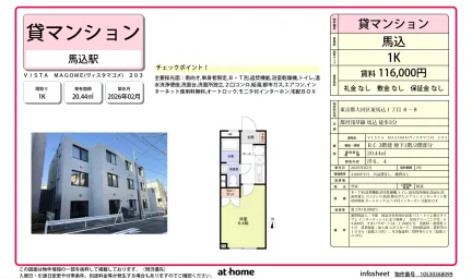 Brand New Studio Condo Near Station in Higashimagome 0